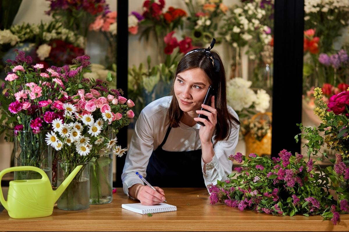 бизнес цветочный магазин