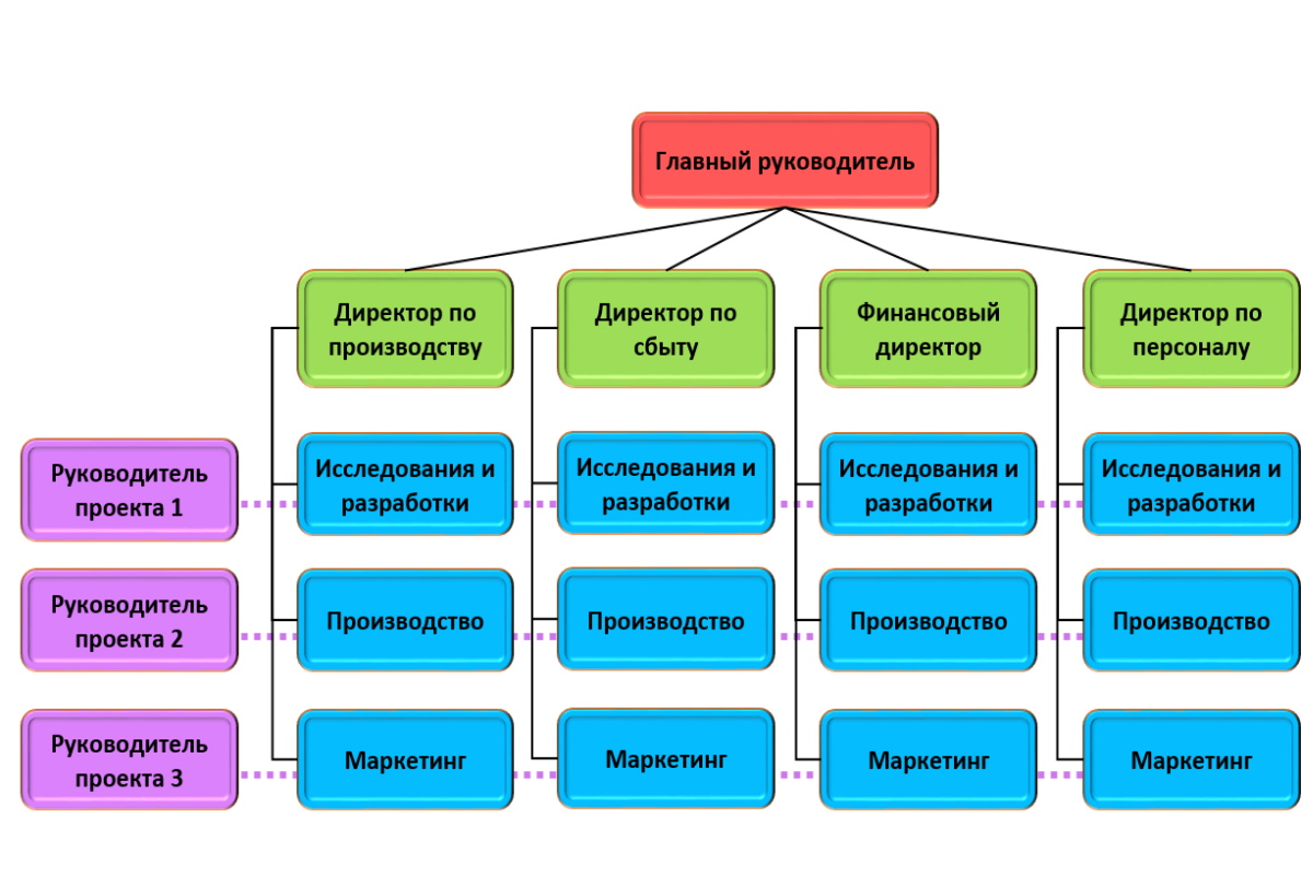 Виды и функции организационной структуры предприятия