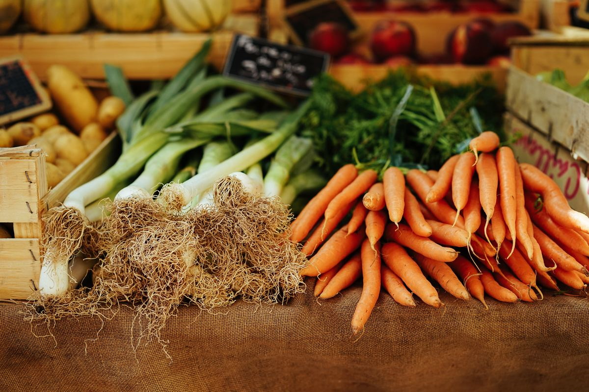 морковь лук продукты